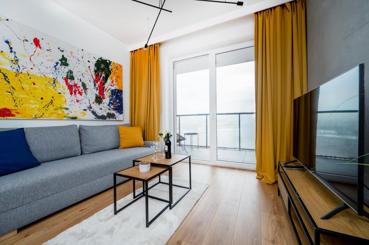 9Th Floor Lodz Manufaktura Apartments With Parking By Rentujemy Екстериор снимка